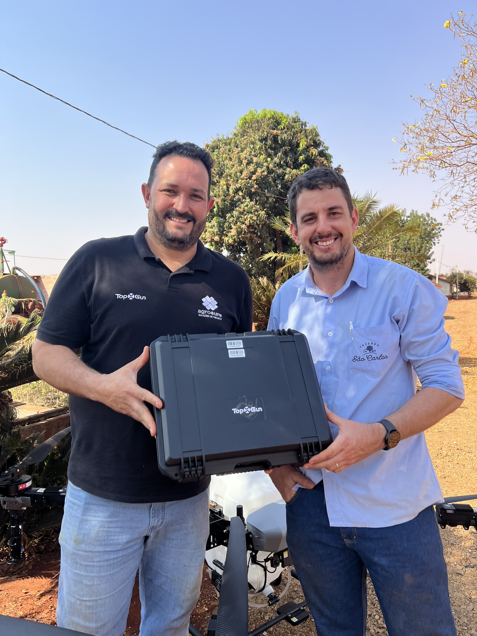 Drone FP 600 é entregue para cliente da Agrosure - Agrosure